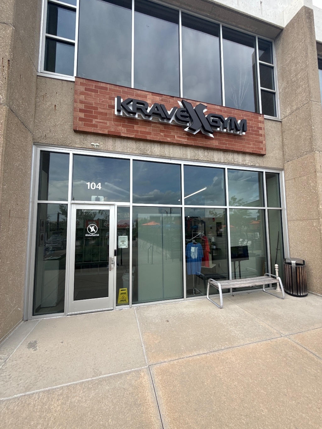 Krave Gym storefront