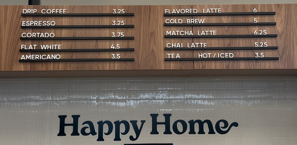 Happy Home Coffee storefront